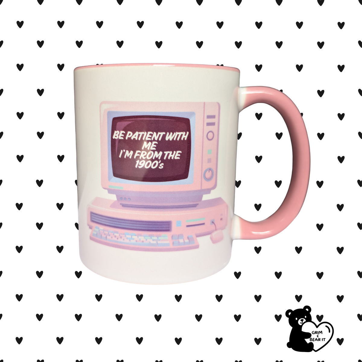 I'm From The 1900's Two-Tone Mug | Funny Retro Nostalgia Coffee Cup